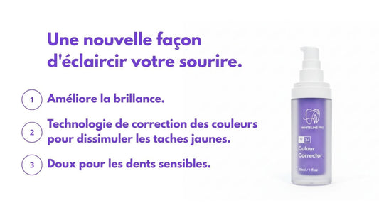 Dentifrice Violet Blanchissant