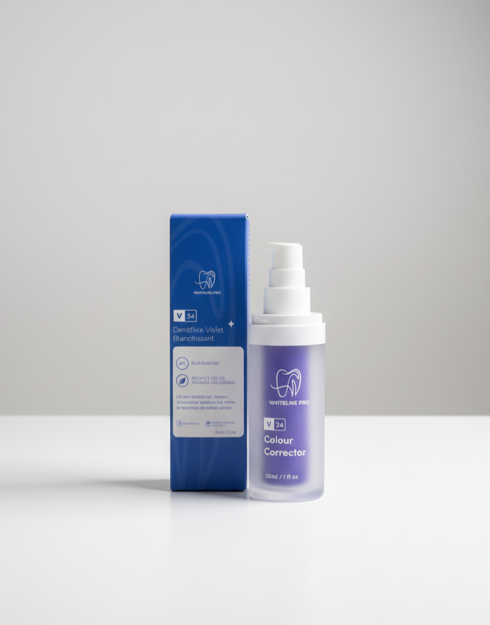 Dentifrice Violet Blanchissant